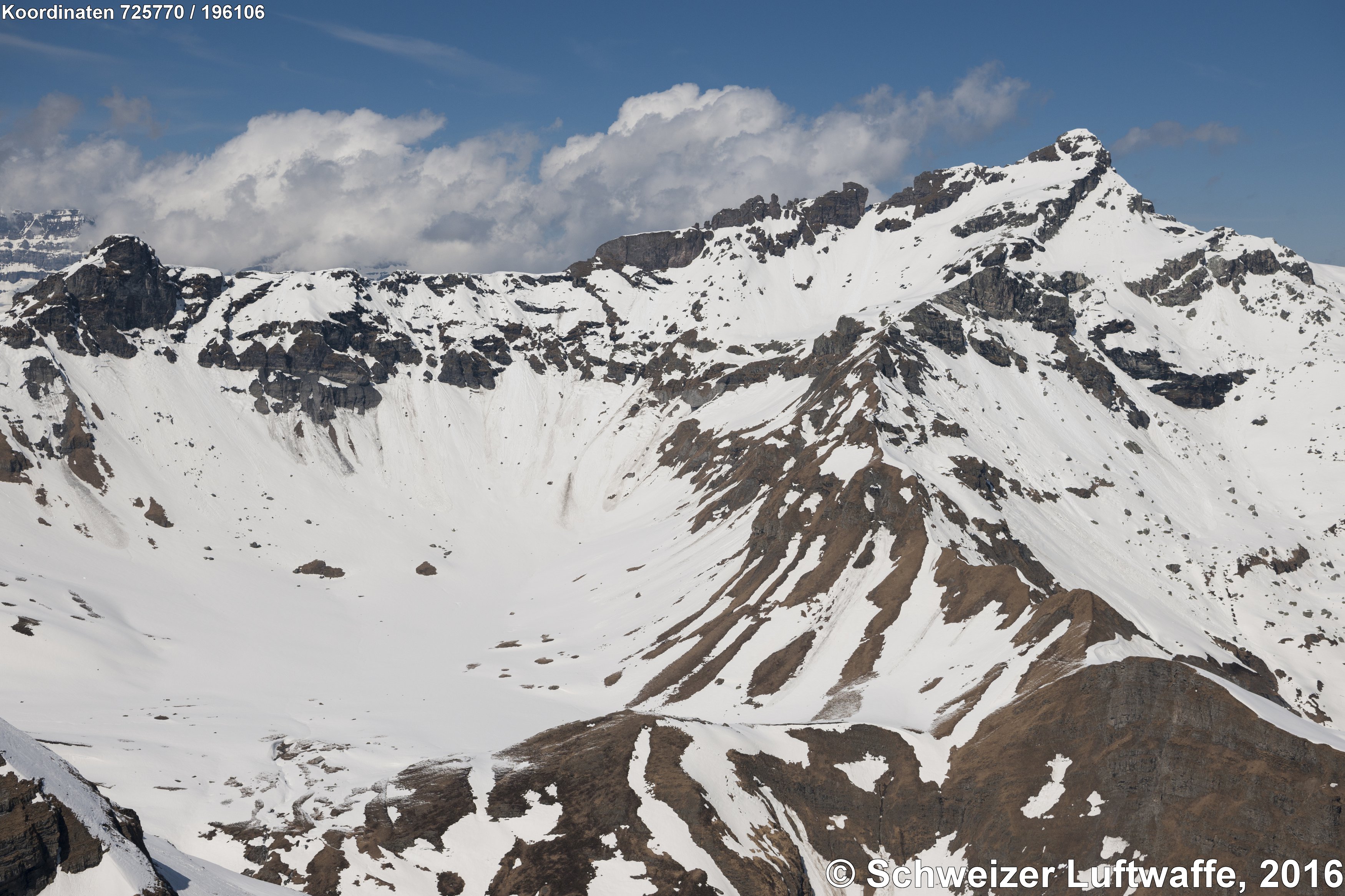 Glarner Alpen: Gross Chärpf Südost