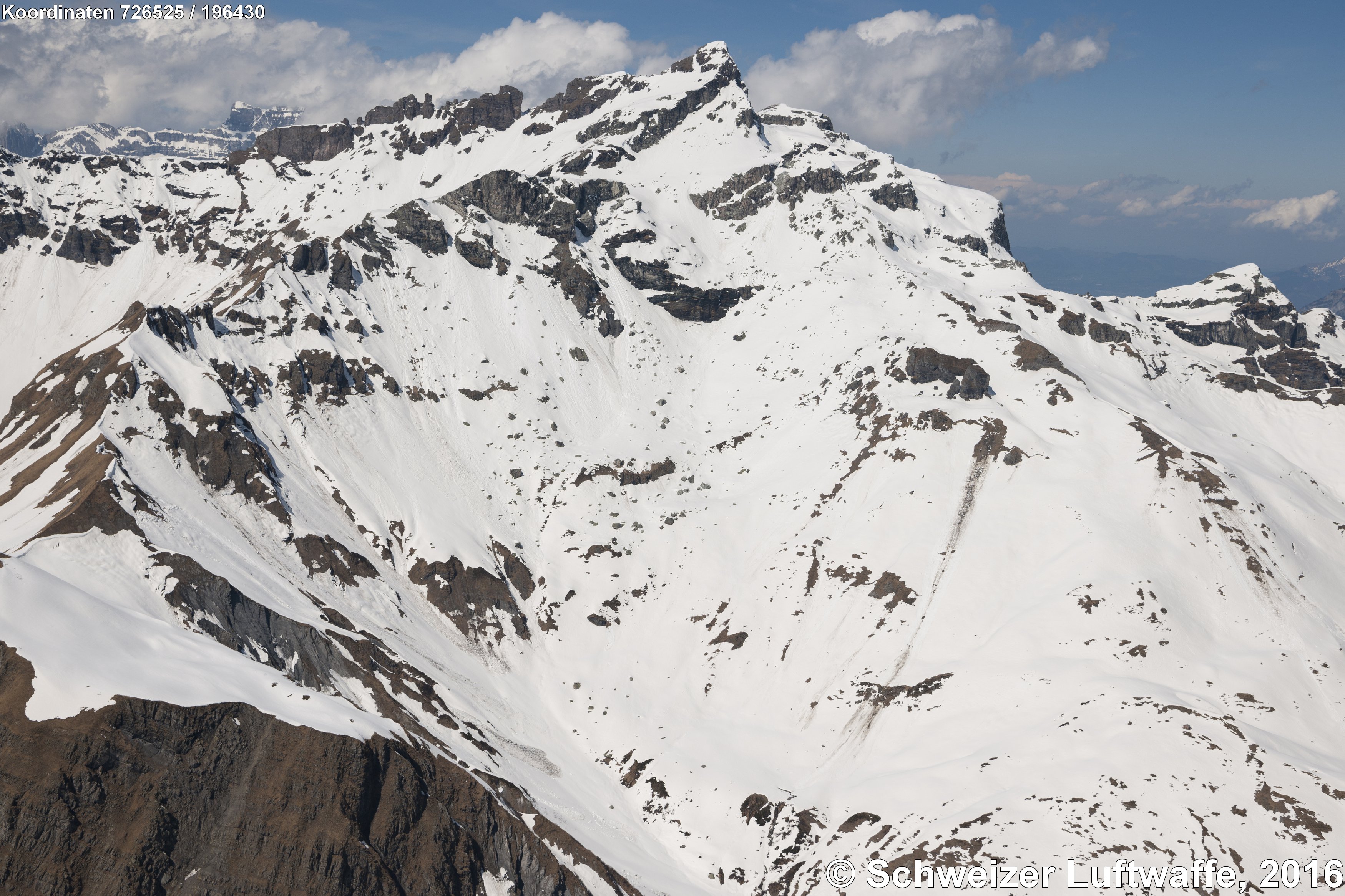 Glarner Alpen: Gross Chärpf Ost